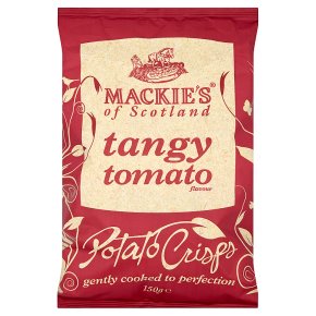 Mackie's potato crisps tangy tomato