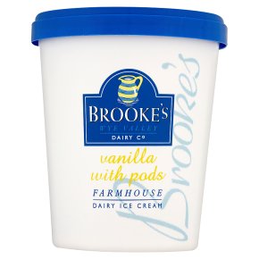 Brookes vanilla ice cream