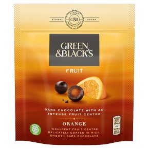 Green & Black's Dark Chocolate Orange Pearls Bag