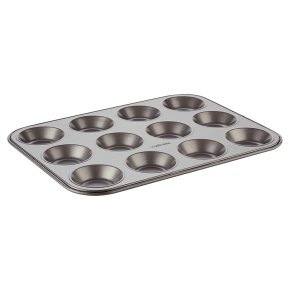 Waitrose Cooking Non-Stick 12 Hole Baking Pan