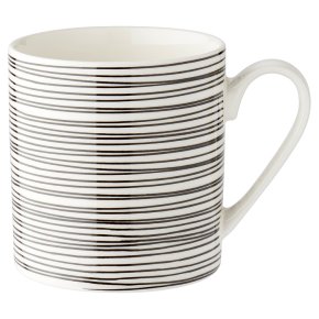 Waitrose Monochrome Stripe Mug