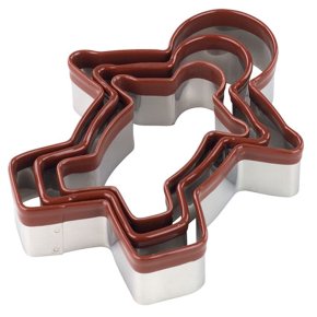 Tala stainless steel gingerbread man cutters, set of 3