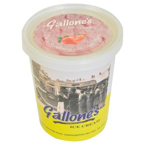 Gallone's ice cream strawberry