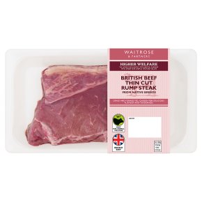 Waitrose Aberdeen Angus beef rump steak