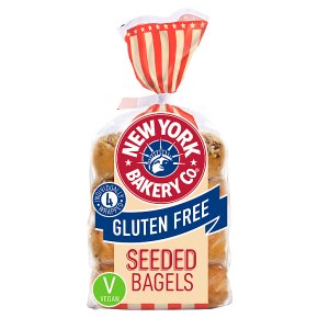 New York Bakery Co. Gluten Free Seeded Bagels