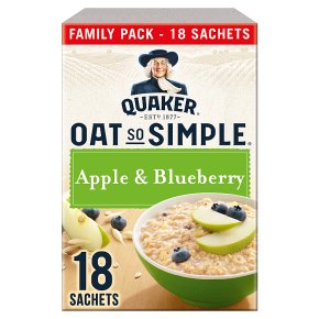 Quaker Oat So Simple Apple & Blueberry 18