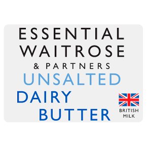 essential Waitrose unsalted dairy butter