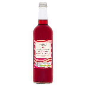Waitrose Raspberry & Vanilla Cordial