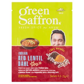 Green Saffron Red Lentil Daal Spice