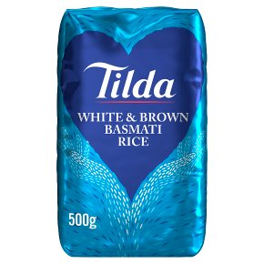 Tilda white & wholegrain basmati rice