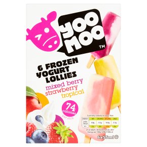 Yoo Moo frozen yogurt lollies
