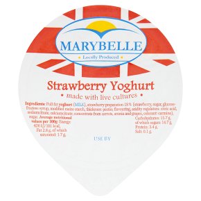 Marybelle strawberry yogurt
