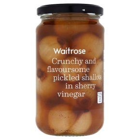 Waitrose shallots in sherry vinegar