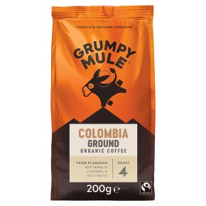 Grumpy Mule Fair Trade Organic Colombia coffee