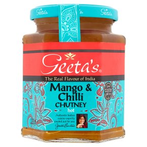 Geeta's mango & chilli chutney