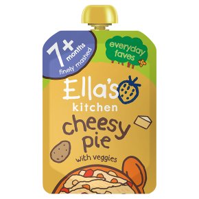 Ella's Kitchen Organic big smiles cheesy pie with veggies - stage 2 baby food