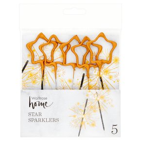 Waitrose Home Star Sparklers
