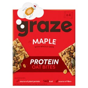 Graze Maple & Oats Protein Bites