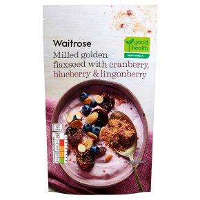 Waitrose Flaxseed Cranberry, Blueberry