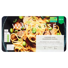 Waitrose Chicken and Mushroom Ramen