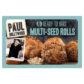 Paul Hollywood 6 Ready to Bake Multi-Seeded Rolls