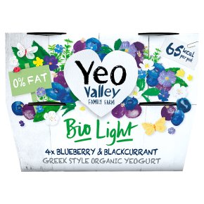 Yeo Valley Bio Light Blueberry & Blackcurrant