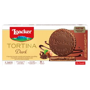 Loacker tortina dark chocolate