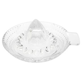 Waitrose farmers market pressed glass lemon squeezer
