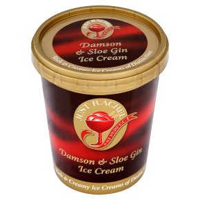 Just Rachel damson & sloe gin ice cream
