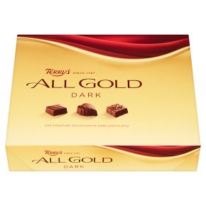 Terry's all gold dark chocolates