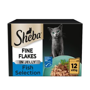 Sheba Fine Flakes Fish Selection