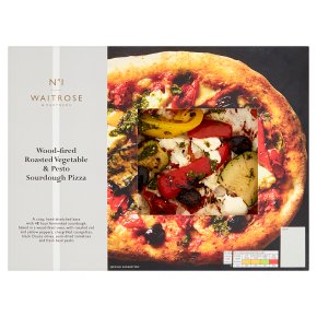 No.1 Roasted Vegetable & Pesto Sourdough Pizza