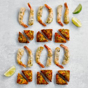 24 Filo King Prawn & Prawn Toast Canapés