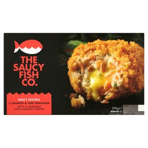 The Saucy Fish Co. 2 Salmon & Cod Fishcakes