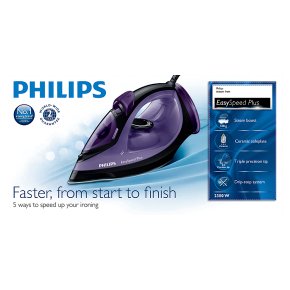 Philips Easy Speed Steam Iron GC204