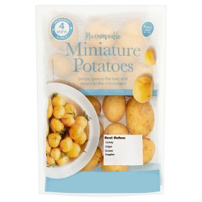 Microwaveable Miniature Potatoes
