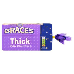 Brace's Luxury Thick White Bread