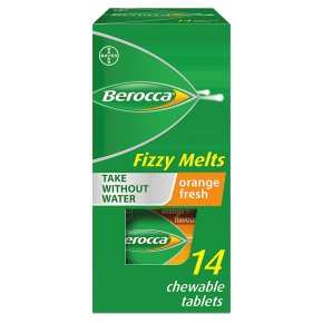 Berocca Orange Fizzy Melt Tablets