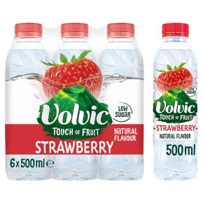Volvic touch of strawberry flavour