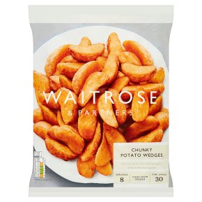Waitrose frozen chunky potato wedges