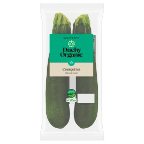 Waitrose Duchy Organic courgettes