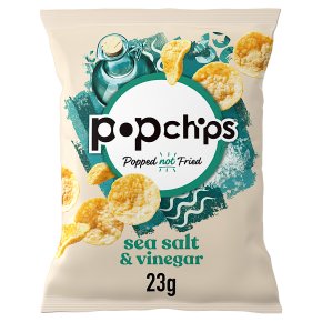 Popchips potato chips - salt & vinegar