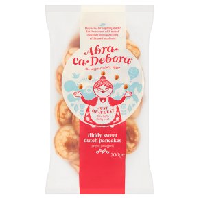 Abra-ca-Debora diddy sweet Dutch pancakes