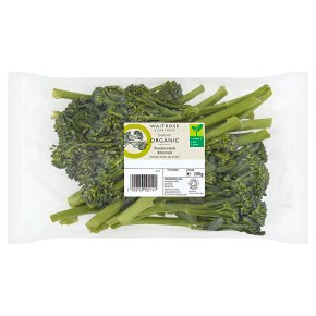 Waitrose Duchy Organic tenderstem broccoli