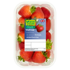 Waitrose sweet and juicy British strawberries