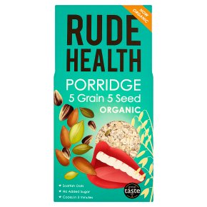 Rude health porridge 5 grain 5 seed