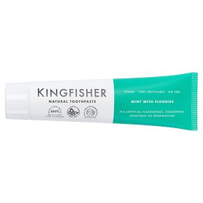 Kingfisher mint natural toothpaste