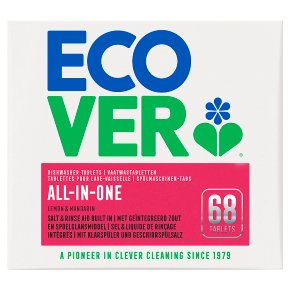 Ecover Dishwasher Tabs AiO 68s