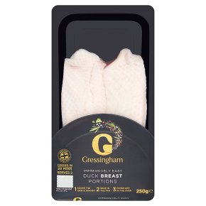 Gressingham duck breasts