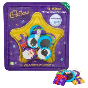 Cadbury Chocolate Tree Decorations Mixed